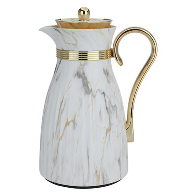طقم ترامس دانة السيف غاليري، 1/0.7 لتر، حافظة داخلية زجاج - رمادي رخامي product image 3