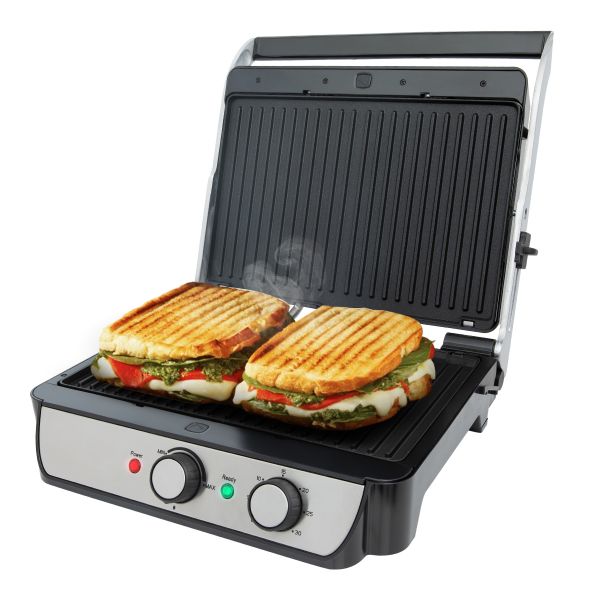 Edison Sandwich Maker, 2000 Watt, Square - Grey product image
