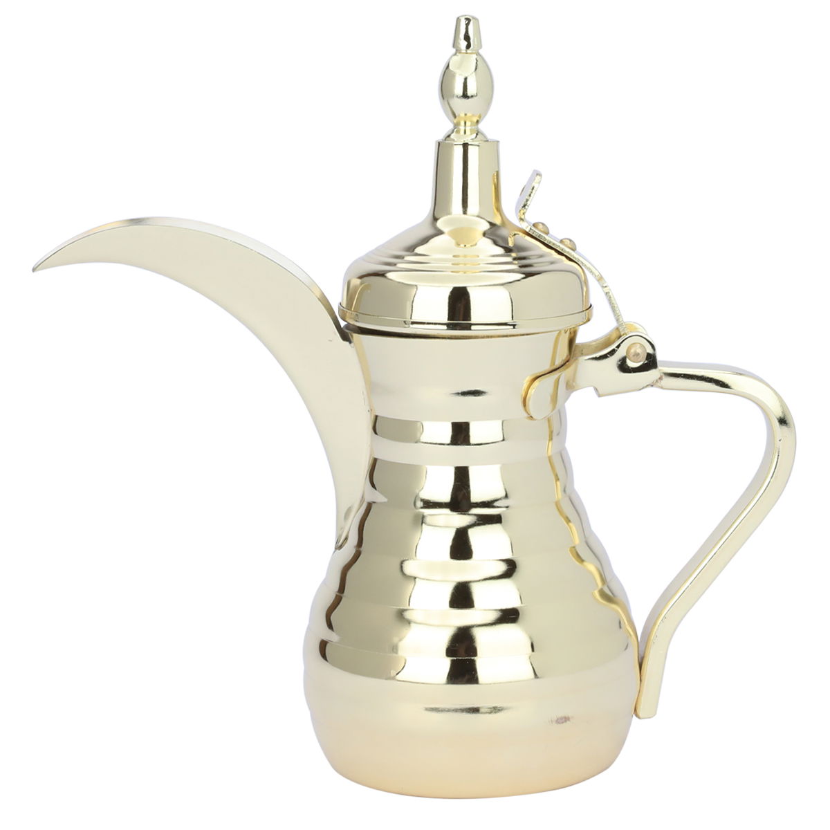 Al Saif Gallery Tuwaiq Steel Dallah, 40 cm - Gold product image 2