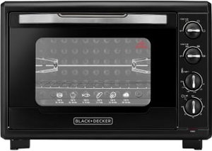 فرن كهربائي بلاك اند ديكر، 2000 واط، 55 لتر، TRO55RDG-B5 - اسود product image