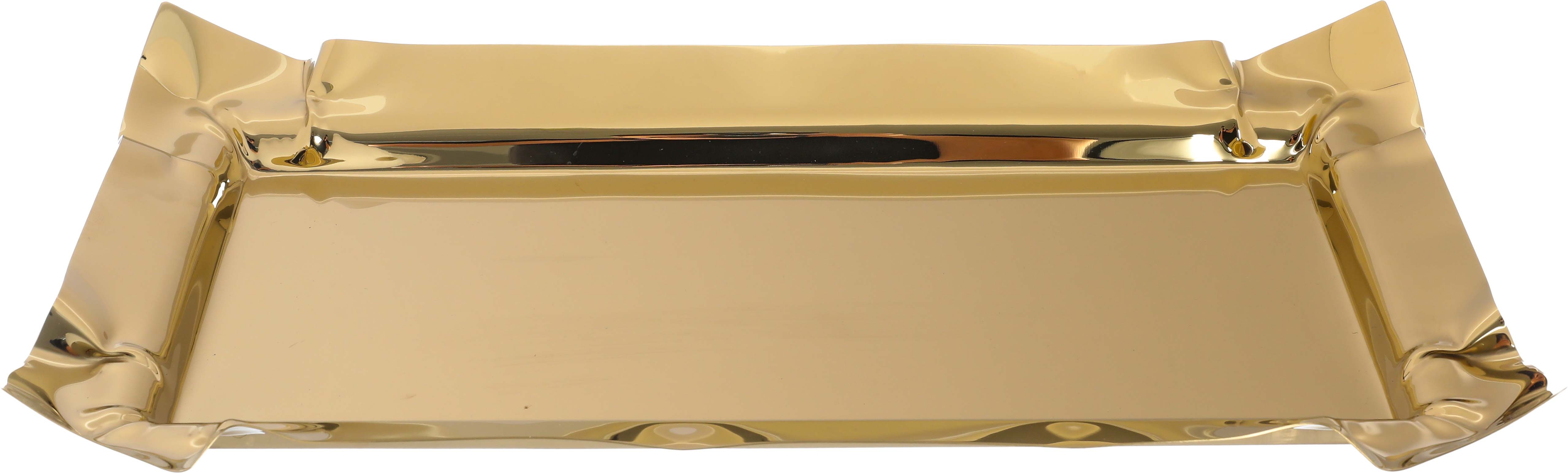 طوفرية تقديم استيل السيف غاليري، 52×28×4 سم، مستطيل - ذهبي product image
