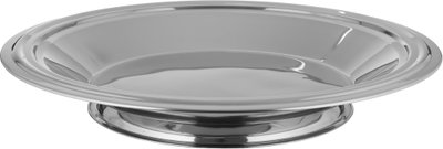 Elsahaah Stainless Steel Gozi Serving Platter with Engraved Lid, 45 cm - Silver product image 3