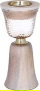 مبخرة خشب السيف غاليري، 27x13x13 سم - بني product image 1
