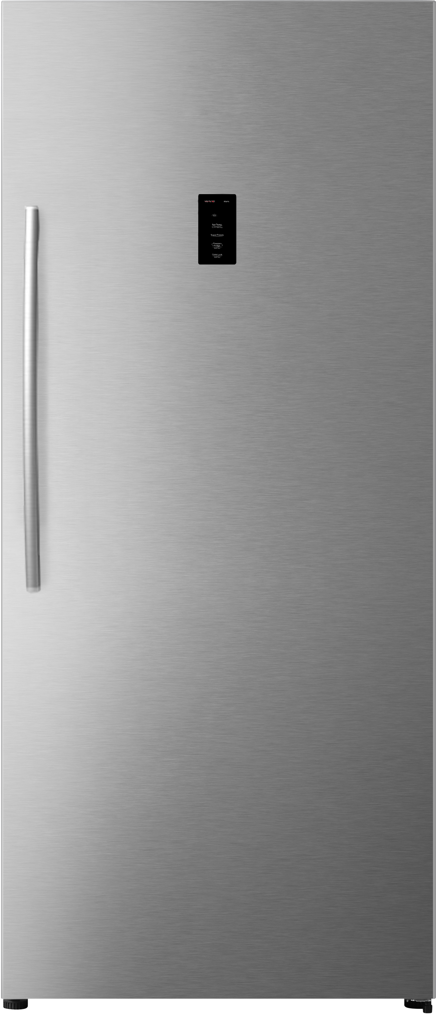 Edison Edir595Inv No Frost Vertical Refrigerator, 598 Liters, 21.1 Feet, Convert To Freezer, Inverter - Silver product image 1