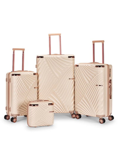 LIMRA Luggage Set, 4 Wheels, 6 Bags, Zipper Closure, 360° Rotating, WM-154 - Gold Beige product image 2