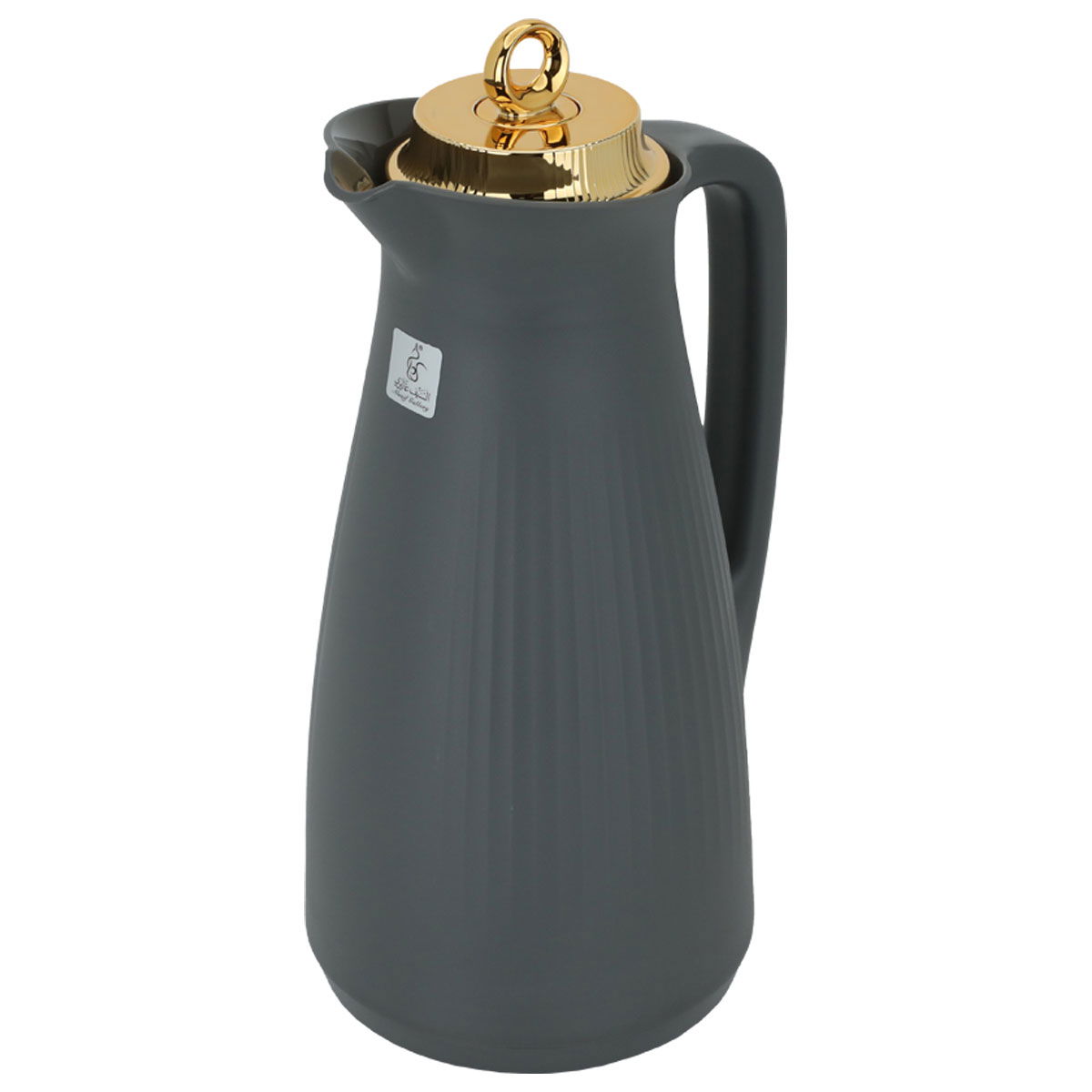 Timeless Manalthermos, 1 liter, glass inner container, plastic outer shell - dark grey product image 2