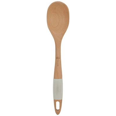 ملعقة خدمة خشب السيف غاليري، بيد سيلكون - بني product image 3