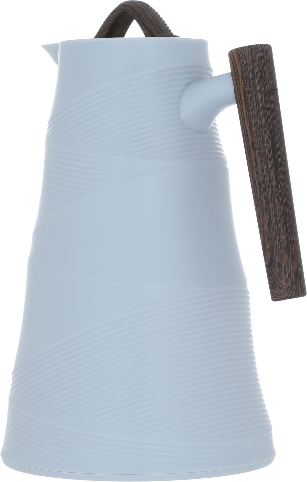 Bamboo Glory Thermos, 1 liter, glass inner container, plastic outer shell - pearl product image 2