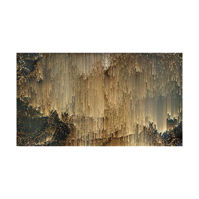 لوحة جدارية كانفس طباعة، 200×100 سم، اطار ذهبي - متعدد الالوان product image 2