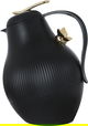 Al Saif Gallery Dora thermos, golden butterfly, 1.5 liters, thermal glass inner container, plastic outer shell - black product image 1