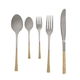 Al Saif Gallery steel spoon set with aluminum case, 72 pieces, gilded - silver product image 2