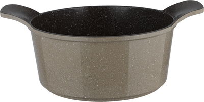 طقم قدورجرانيت بادريق، 16 قطعة - بيج غامق product image 4