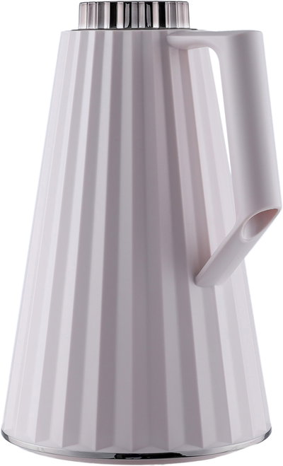 Elegance Figo Thermos, 1 Liter, Glass Inner Container, Nickel Lid - Light Pink product image 3