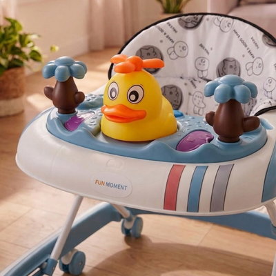 Fun Moment Baby Walker, Foldable, Musical Toys - Multicolor product image 3
