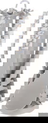 طقم ملاعق طبخ سيلكون السيف غاليري، 6 قطع - رمادي product image 3