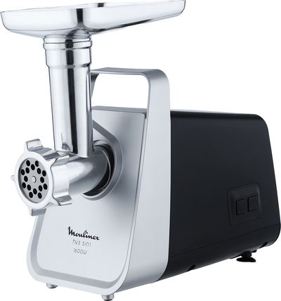 مفرمة لحم فضي مولينكس، 1600 واط، سرعة واحدة، ME308827 - فضي اسود product image 1
