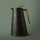 Glory Thermos, 1.5 liters, glass inner container, plastic outer shell - black product image 1
