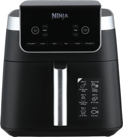 Shark Ninja AF180ME Air Fryer, 6.2L, 2000W, Digital- Black product image 1