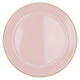 Al Saif Gallery Steel Serving Plate, 30 cm, Round - Light Pink product image 2