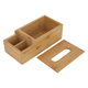 صندوق مناديل خيزران السيف غاليري، 2 خانة - خشبي product image 3