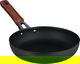 Al Saif Gallery Japanese stainless steel frying pan, 20 cm, brown handle - black product image 2