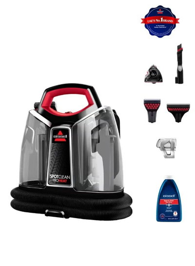 مكنسة محمولة بيسل سبوت كلين بور هيت، 330 واط، 360 مل، 4720E - اسود شفاف product image 2
