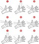 Kangaroo 11151515510 fabric wristband, 5 meters, stretchable - Red product image 5