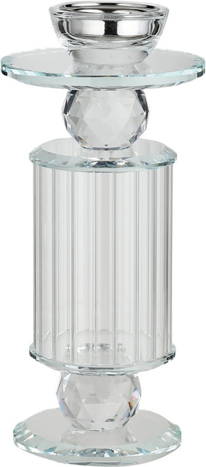 مبخرة زجاج السيف غاليري، 9.5x9.5x28.5 سم - شفاف product image 2