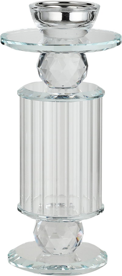 مبخرة زجاج السيف غاليري، 9.5x9.5x28.5 سم - شفاف product image 2