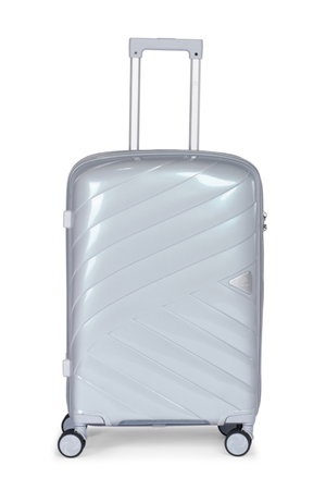 Limra LMA-1920 Polypropylene Luggage Set, 3 Sizes, 4 Wheels - Silver product image 2