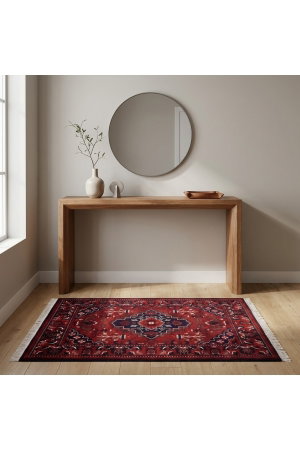 سجادة مجلس بوليستر سجادتي، 90×200 سم - احمر product image 2