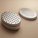 SteelAl Saif Gallery grater, oval, with box - silver product image 1