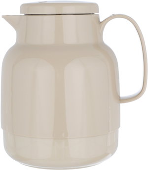 Helios thermos, 1.3 liters, glass inner container, plastic outer shell - dark brown product image 2