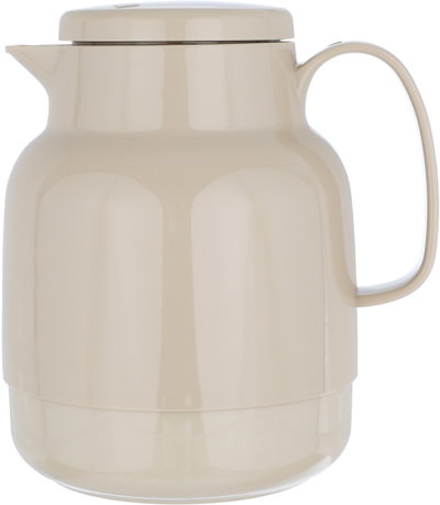 Helios thermos, 1.3 liters, glass inner container, plastic outer shell - dark brown product image 2
