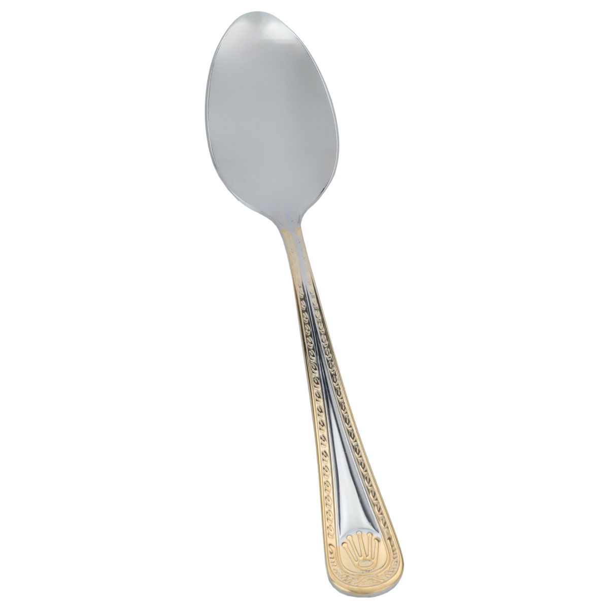 طقم ملاعق استيل السيف غاليري، 6 قطع، منقوش - فضي product image