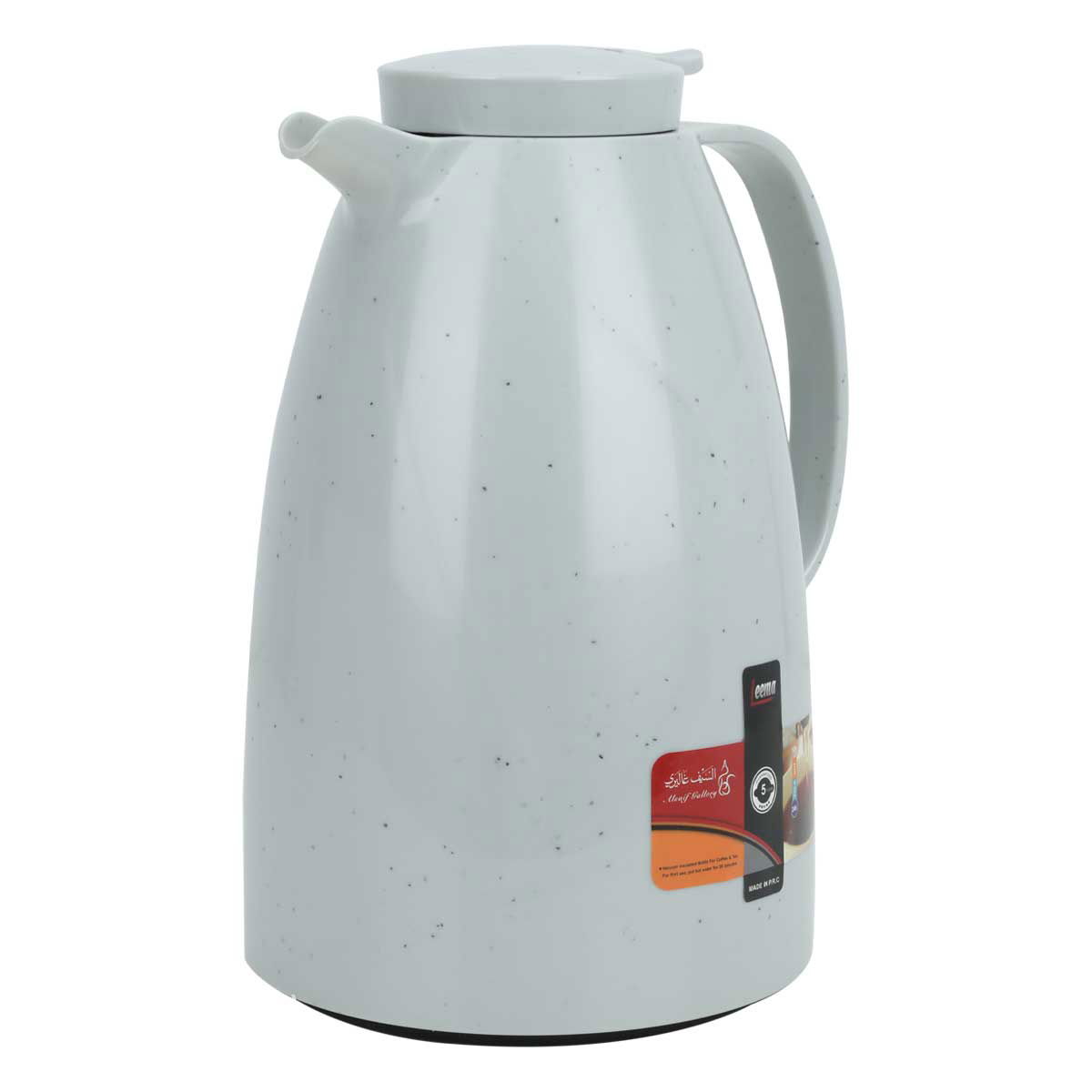 Al Saif Gallery Lima Thermos, 2 liters, compressor, thermal glass inner container, plastic outer shell - light gray product image