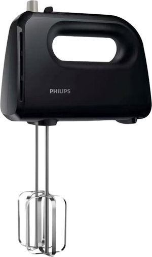 خلاط ومضرب محمول فيليبس، 280 واط، 5 سرعات، HR3704/11 - فضي اسود product image