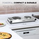 موقد كهربائي نيكاي، 2500 واط، 2 عين، NKTOE5N2 - فضي product image 7