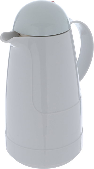 Rotpont thermos, 1 liter, thermal glass inner container, plastic outer shell - white product image 4