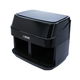 Edison Air Fryer, 12 Functions, 2 Doors, 9L, 1750W - Black product image 3
