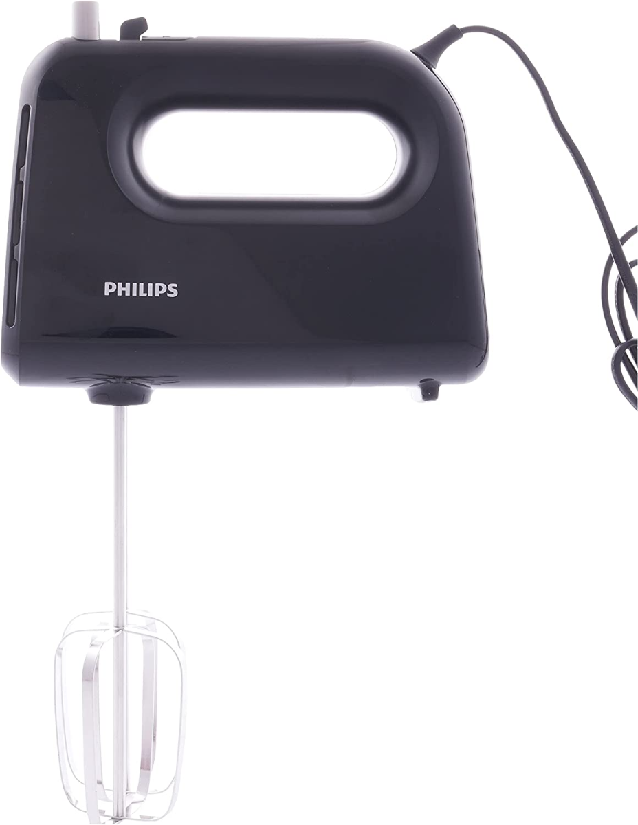 خلاط كهربائي فيلبس، 280 واط، 0.5 لتر، 5 سرعات، HR3704/11 - اسود product image