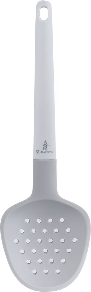 ملعقة تقليب طعام سيليكون السيف غاليري، 33×10 سم - رمادي فاتح product image