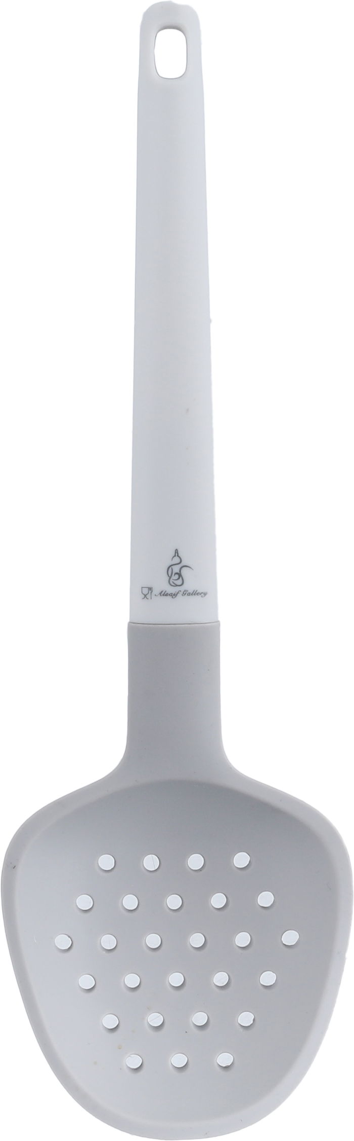 ملعقة تقليب طعام سيليكون السيف غاليري، 33×10 سم - رمادي فاتح product image 1