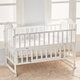 سرير اطفال خشب الصنوبر فان مومنت، 120×60 سم، مع مساحة تخزين - ابيض product image 1