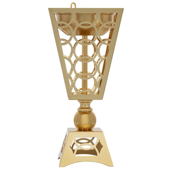 Steel Al Saif Gallery incense burner, base - gold product image 2