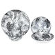 طقم سفرة بورسلان السيف غاليري، 24 قطعة، دائري - أبيض product image 1
