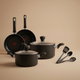 طقم قدور استيل تيفال، 9 قطع - اسود product image 1