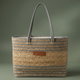 Al Saif Gallery Wicker Thermos Bag, 45x30 cm - Dark Gray Beige product image 1