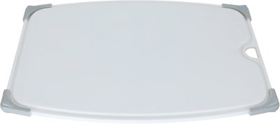 لوح تقطيع مستطيل بلاستيك السيف غاليري، 42x32x1.3 سم - أبيض product image 2