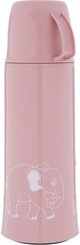 Helios thermos, 0.75 litres, thermal glass inner container, plastic outer shell - light pink product image 3